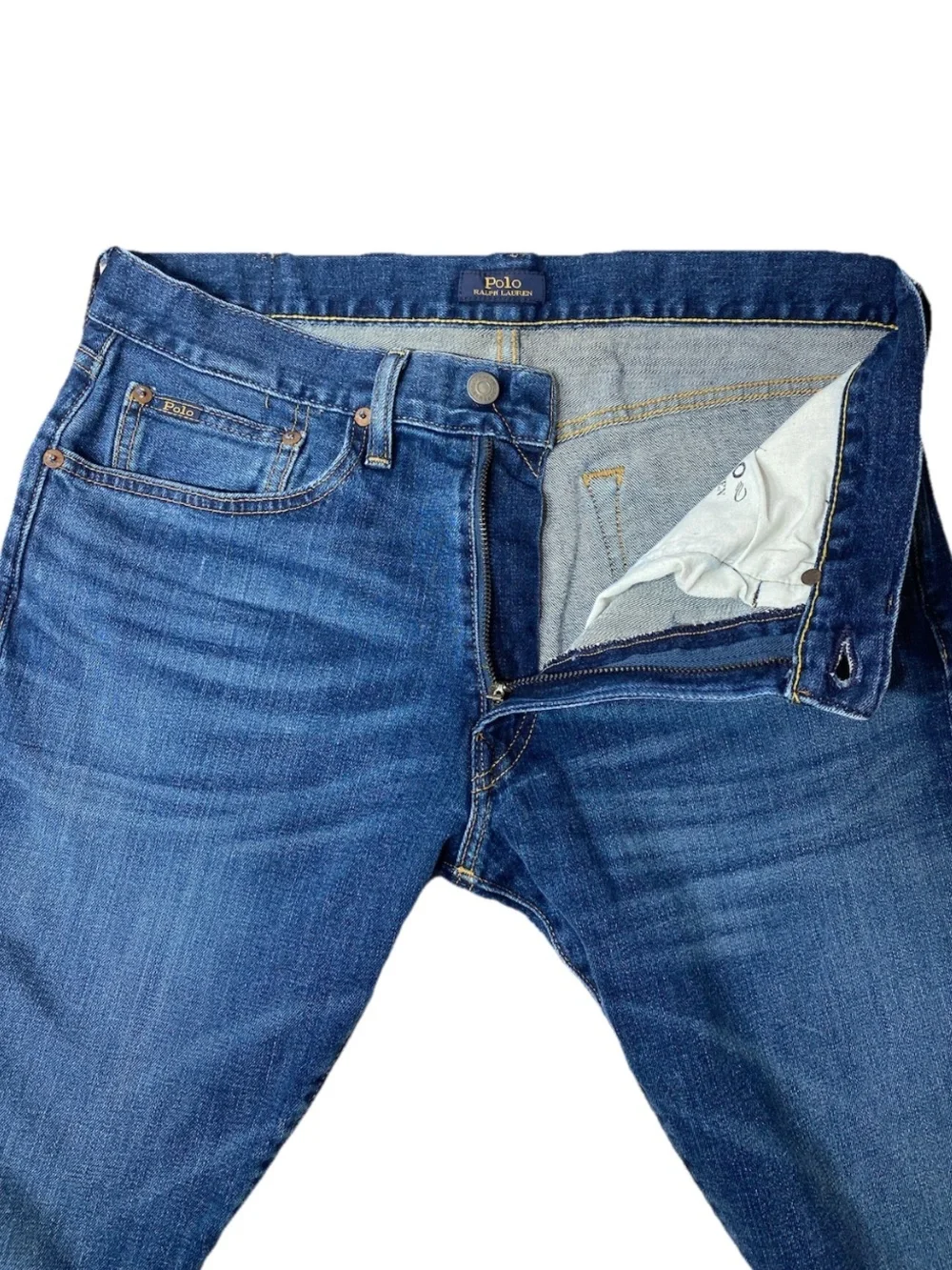 Polo Ralph Lauren The Sullivan Slim Jean 32x30 Blue Denim Classic